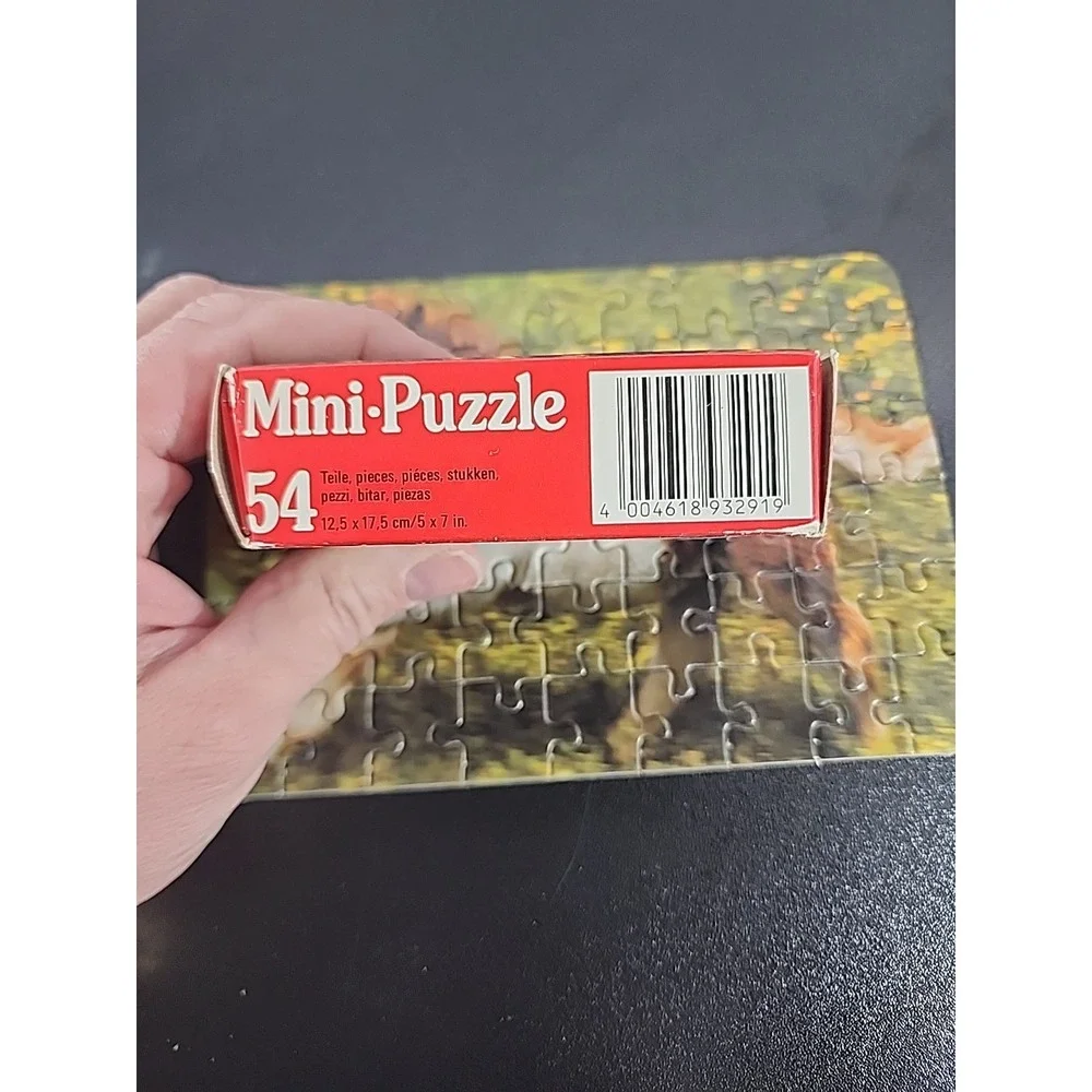 Vintage Mini Puzzle - 1970/1980  FX Schmid‎ Pony Mini Puzzle 54 Piece